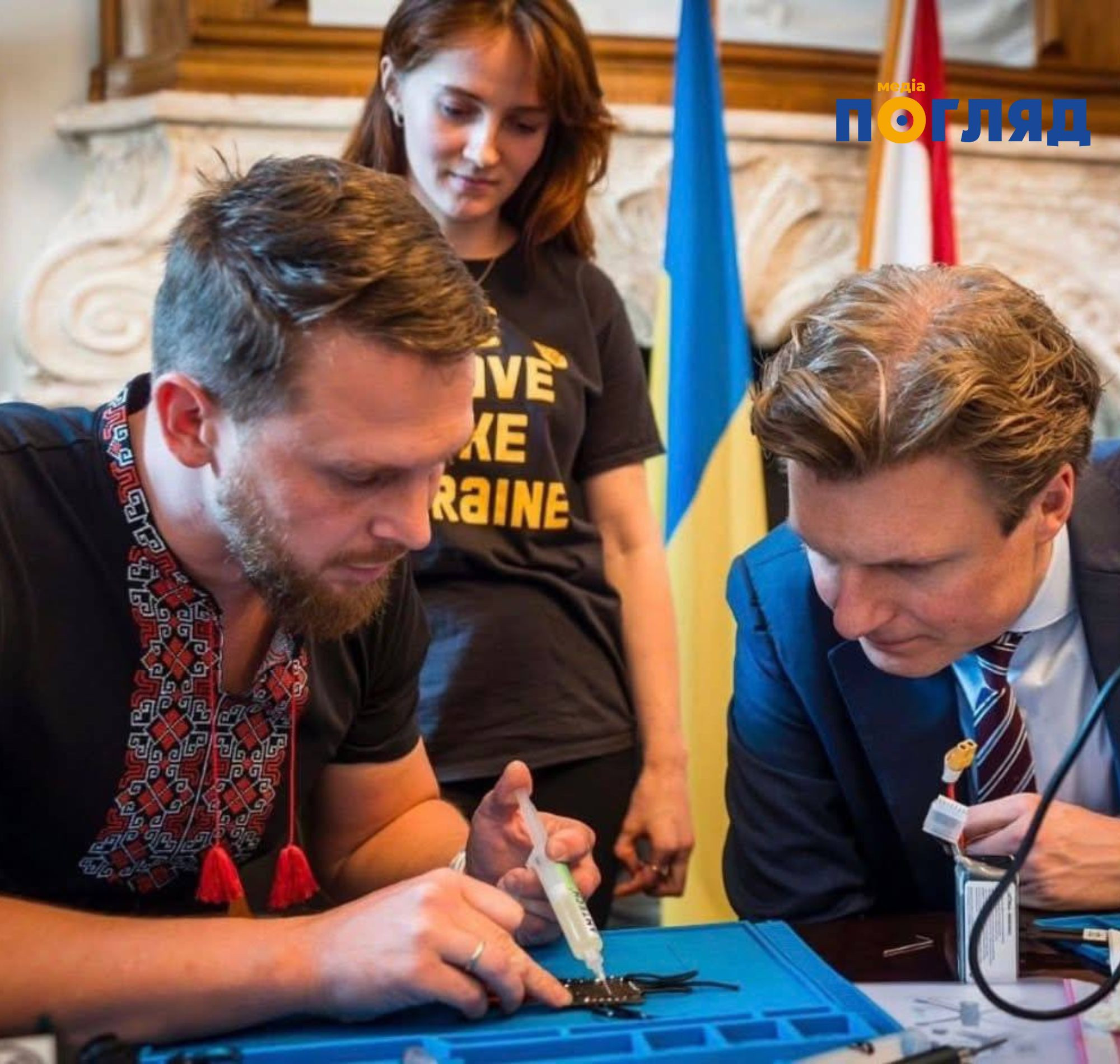 Бучанка за кордоном збирає дрони для ЗСУ (ФОТО) - зображення